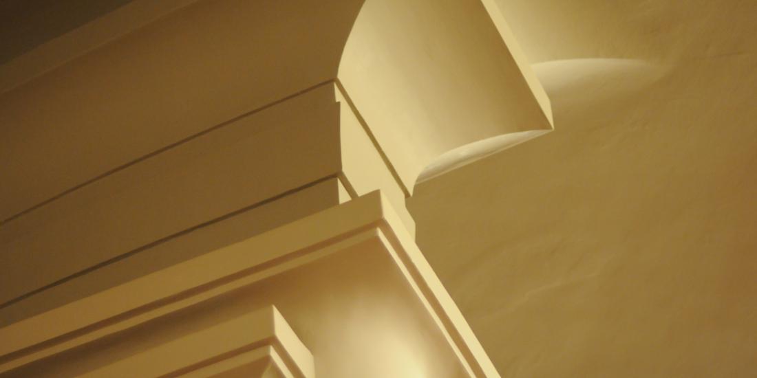 Détail du chapiteau d'un colonne du Palais de Beaux-Arts