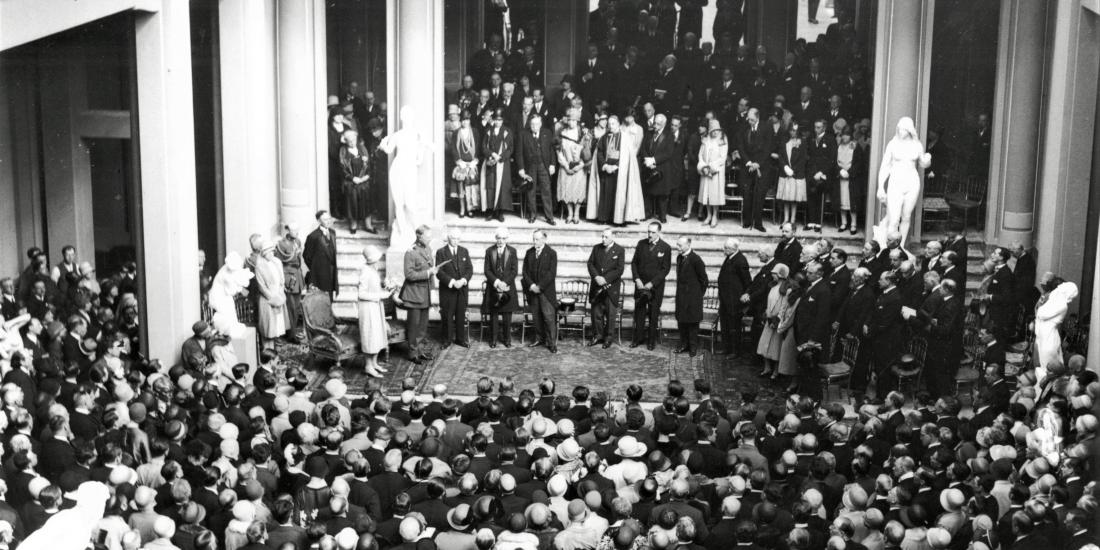 Inauguration du Palais des Beaux-Arts le 4 mai 1928