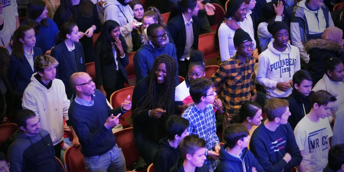 Concertzaal voor scholieren