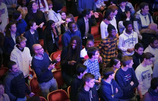 Concertzaal voor scholieren