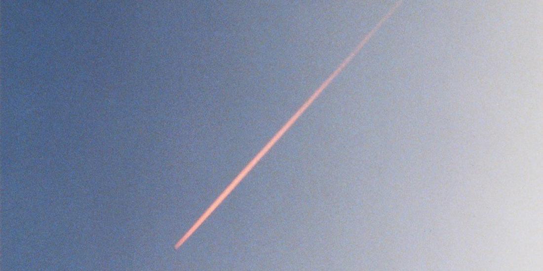 Detail of '5 lines of pink in the air' - Ann Veronica Janssens