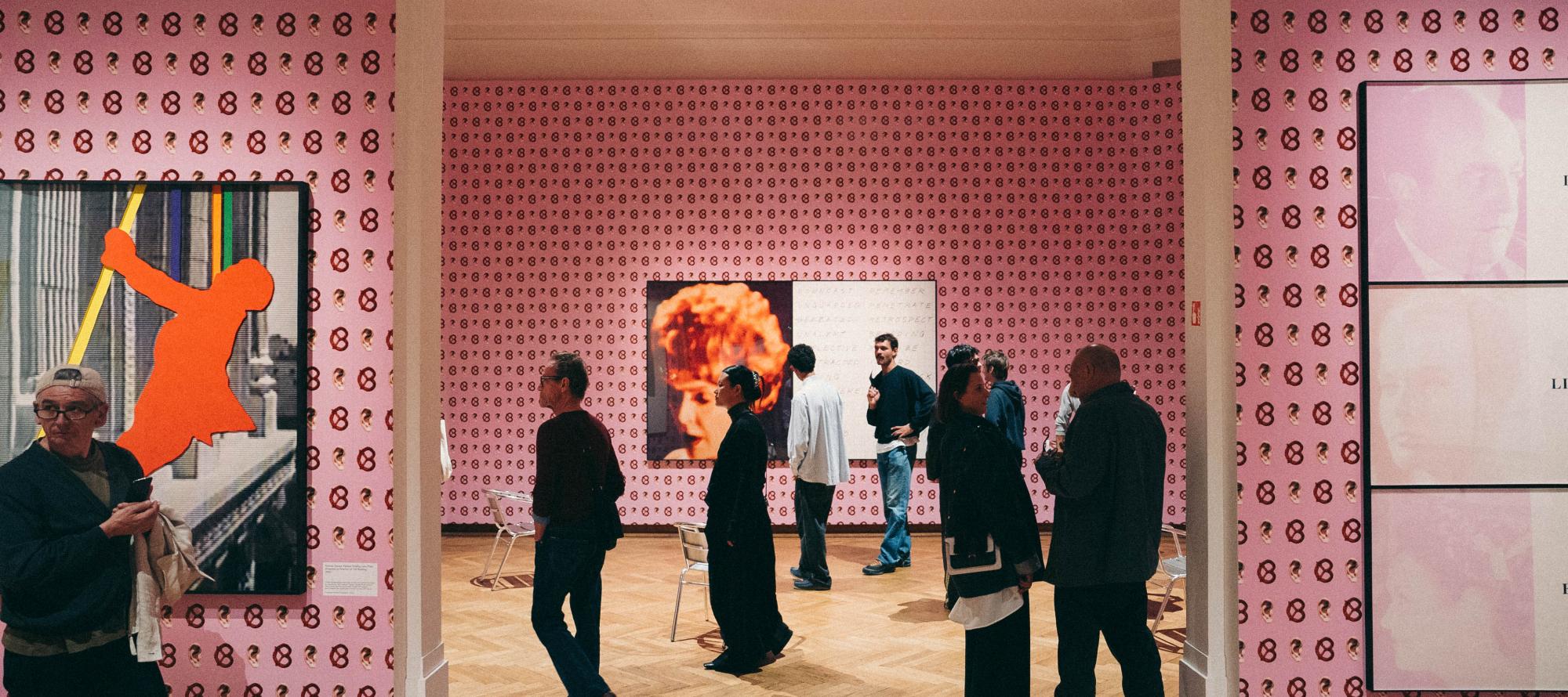 Baldessari exhibition view