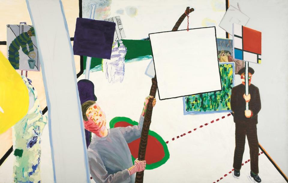 Roger Raveel, Schilderijenoptocht 
