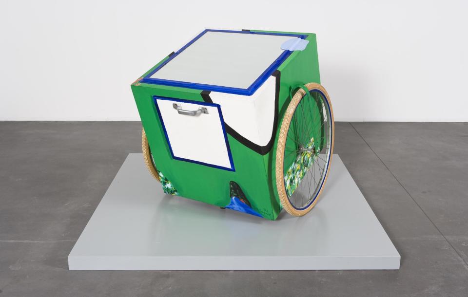 Roger Raveel, Cart to carry the sky, 1968, Flemish Community Collection / Roger Raveel Museum © Raveel – MDM. Photo: Peter Claeys