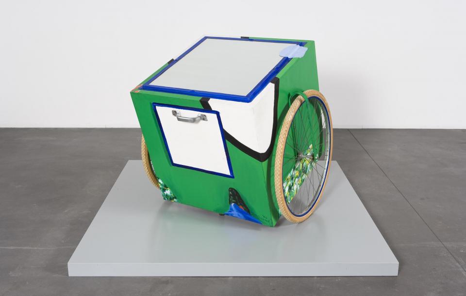 Roger Raveel, Cart to carry the sky, 1968, Flemish Community Collection / Roger Raveel Museum © Raveel – MDM. Photo: Peter Claeys