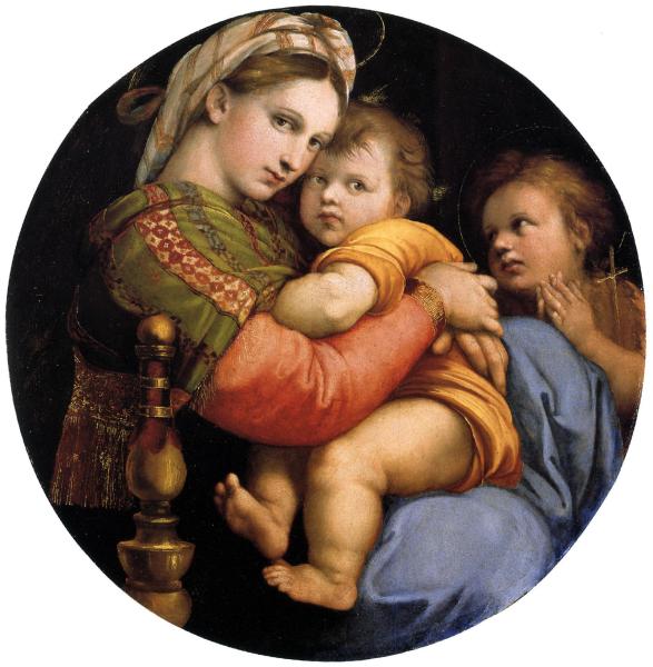 Madonna della Seggiola  Raphael