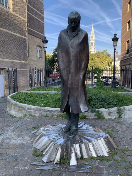 Statue of Bartók in Brussels