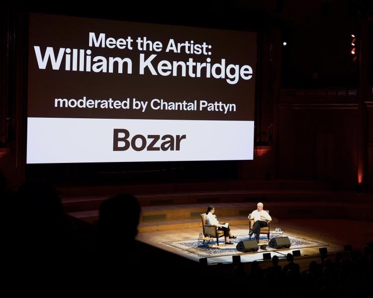 Meet the Artist William Kentridge © Lotte De Beer (Bozar)