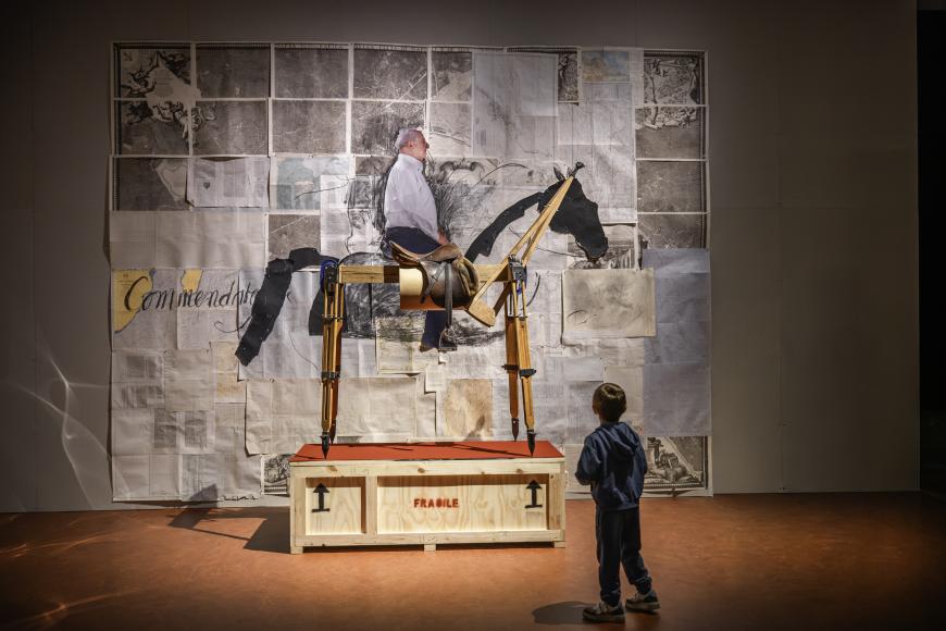 William Kentridge exhibition at Bozar © Gaëtan Nadin