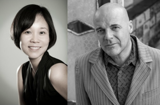 Hiroko Fukushima and Philip Defrancq