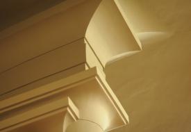Détail du chapiteau d'un colonne du Palais de Beaux-Arts