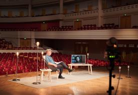 Author Mazen Maarouf in conversation with Chris Keulemans