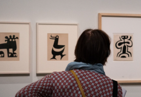 the Arp exhibition © Julie Pollet